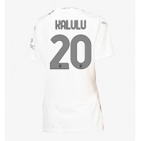 AC Milan Pierre Kalulu #20 Bortatröja Dam 2023-24 Kortärmad
